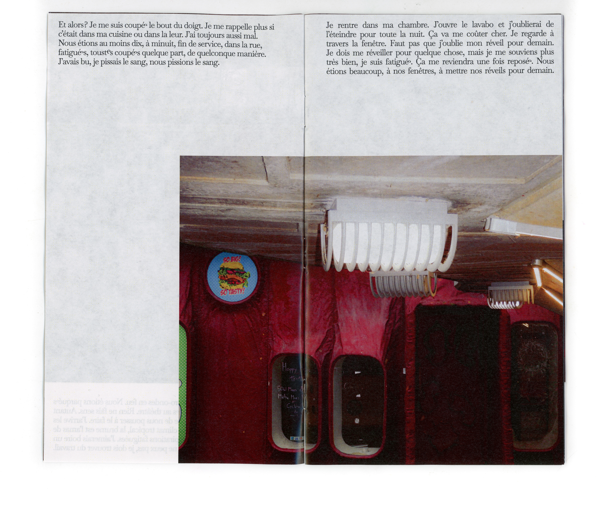 a small photo and fiction edition about a student wandering in its university, dealing with depression and precarity